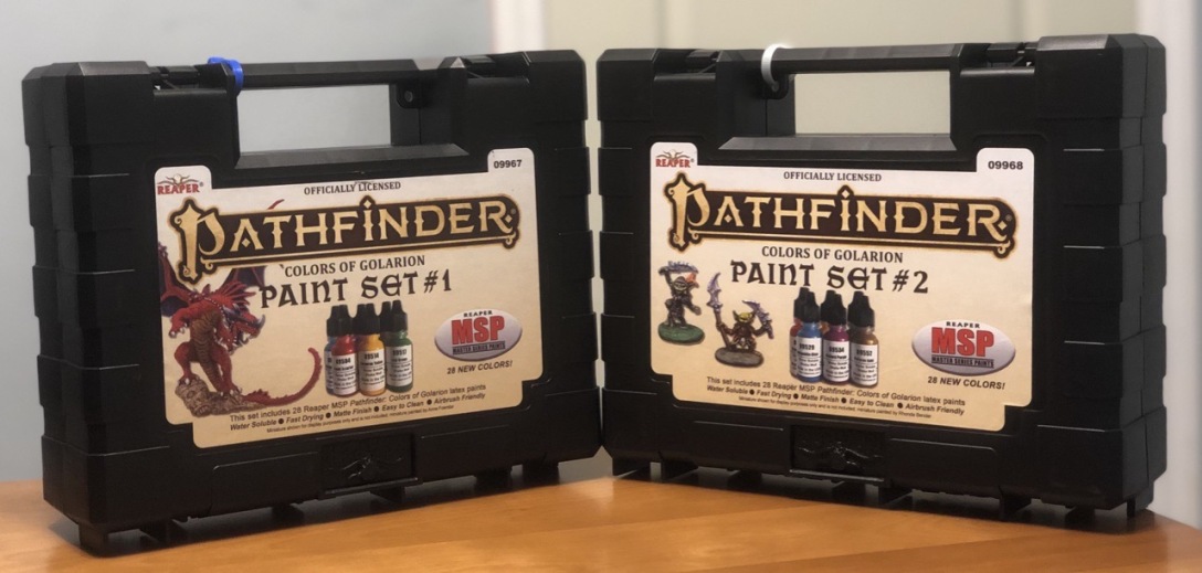 Pathfinder Paint Set Preview – Bird with a Brush